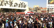 Influential Shiite Cleric Muqtada al-Sadr Leads Thousands in Baghdad Anti-Government Demonstration