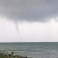 Waterspout Forms in Elk Rapids as Storms Brew