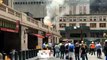 New Yorkers Watch Smoke, Flames Rise from Grand Central Terminal Fire