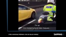 Un motard claque un policier sur l’autoroute ! (Vidéo)