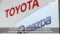 Toyota annonce un accord de partenariat avec Mazda