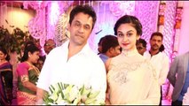 Vijay, Suriya at Raadhika Sarathkumars daughter Rayane Abhimanyu Mithun Wedding Reception