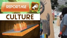 Exposition d'oeuvres d'art aux VIIIe jeux de la Francophonie