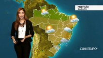 Previsão Brasil - Ar frio no Sul e Sudeste