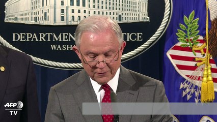 Fiscal general de EEUU condena filtraciones a la prensa