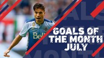 MLS Top 10 Goals of the Month for July 2017 | Goals of the Month