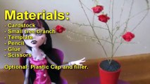How to Make Roses and flowers with paper, ribbon, crepe paper, cardstock, etc