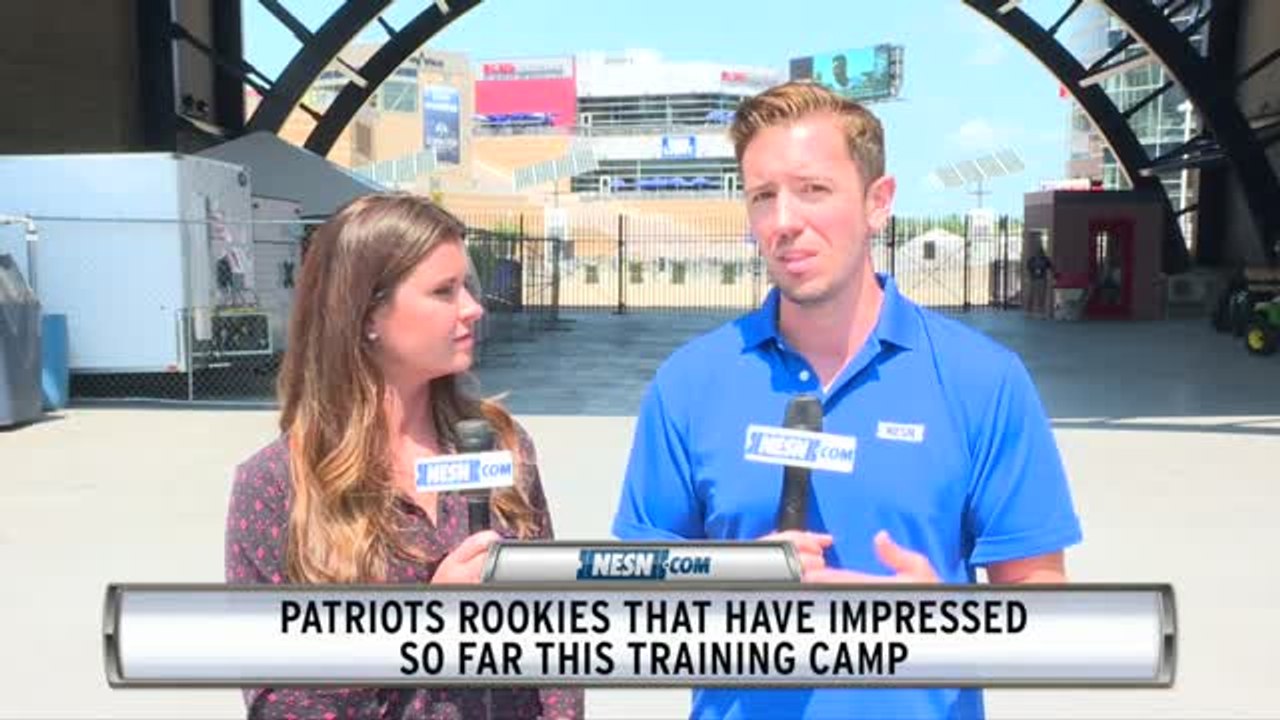 Breakdown of Patriots Rookies In Training Camp