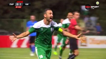 Yulian Popev GOAL HD - Pirin Blagoevgrad 1-1 Cherno More 04.08.2017