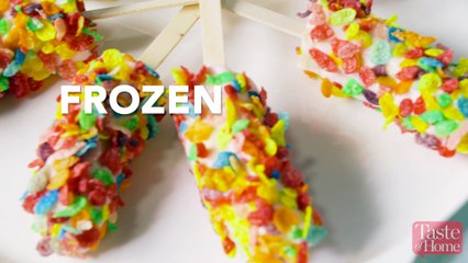 Banana Cereal Pops