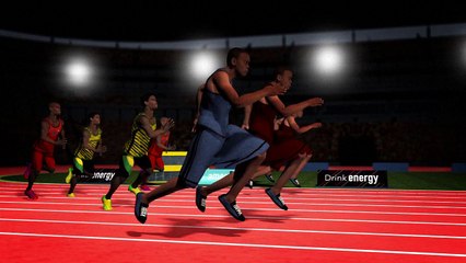 A técnica dos 100 metros