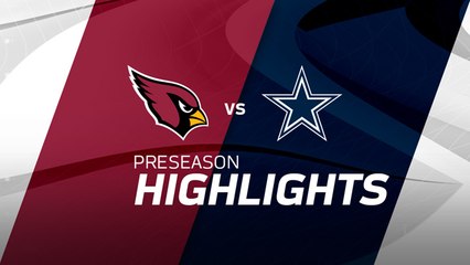 Cardinals vs. Cowboys Hall of Fame Game highlights