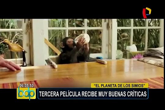 El Planeta de los Simios: La Guerra recibe buenas críticas por parte del público