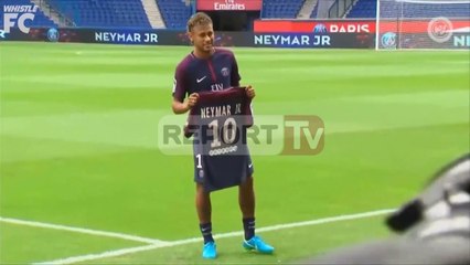 Report TV - Iku nga Barça, Neymar: Falenderim special për babanë dhe Leo Messin