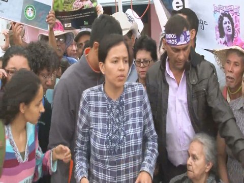 Familiares de Bertha Caceres reciben amenazas por pedir justicia