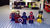 Y Ordenanza c.c. corriente continua imitación maravilla conjunto hombre araña superhéroes superhombre en Lego vs. minfigures 3