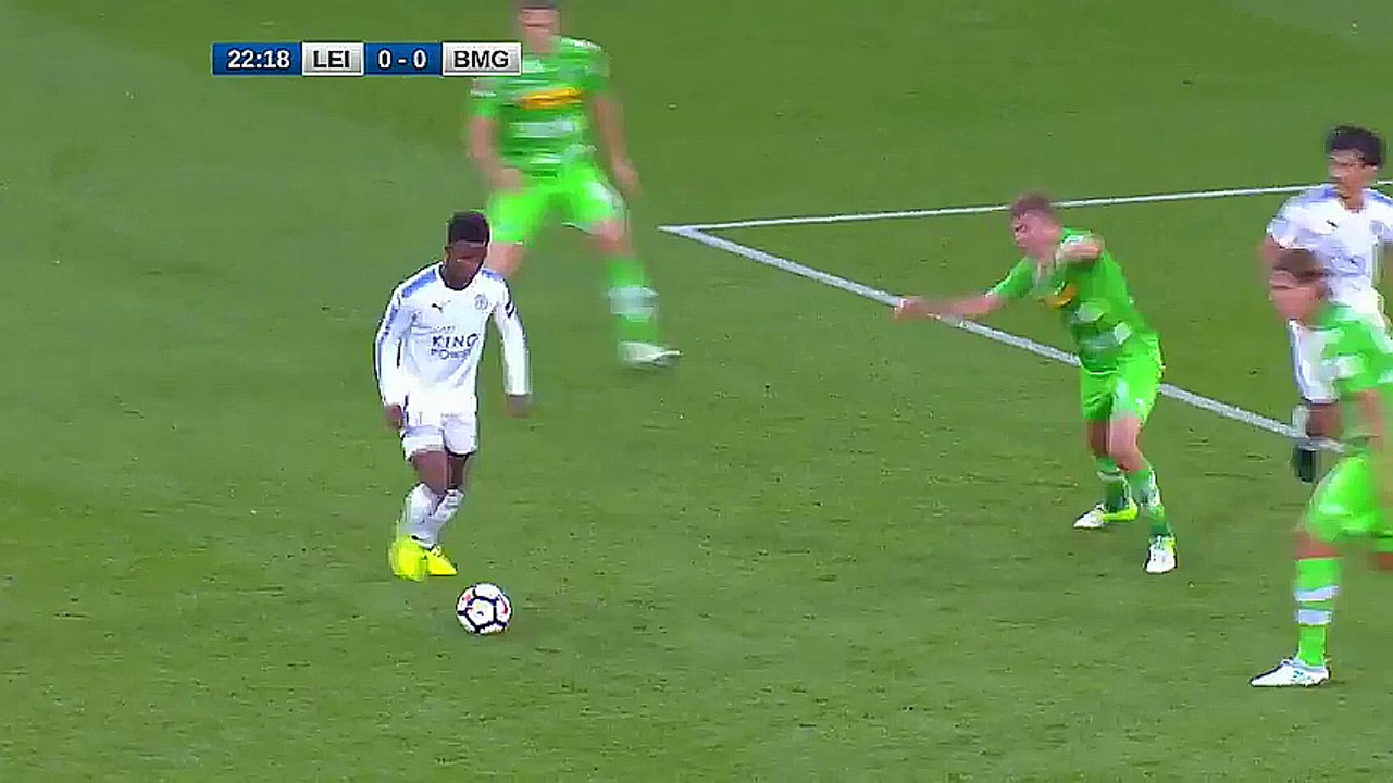 أهداف مباراة  ليستر سيتي و بوروسيا مونشنغلادباخ...
