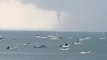 Suspected Waterspout Churns on Lake Erie as Storm Approaches Buffalo