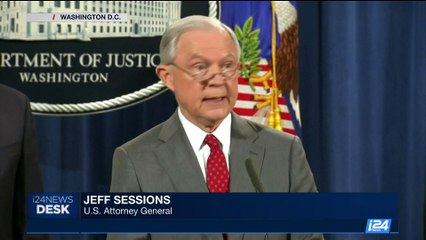 i24NEWS DESK | Sessions: culture of leaking must stop | Friday, August 4th 2017