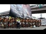 'Los 400 pueblos' protestan y bloquean la México-Pachuca