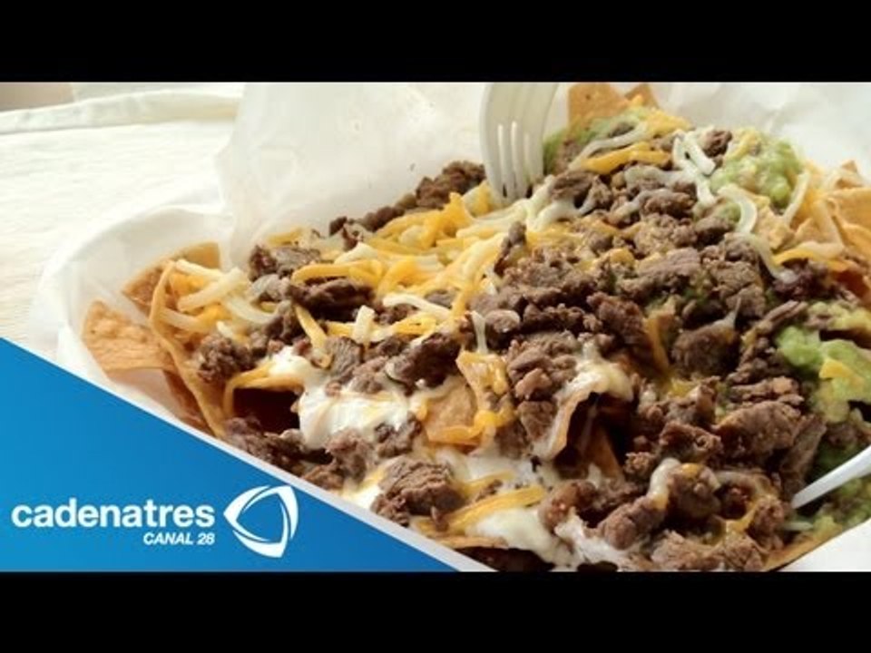 Receta para preparar nachos con carne. Receta de nachos / Antojitos mexicanos