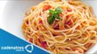 Receta de Spaguetti / Cómo preparar Spaguetti / Comida mexicana