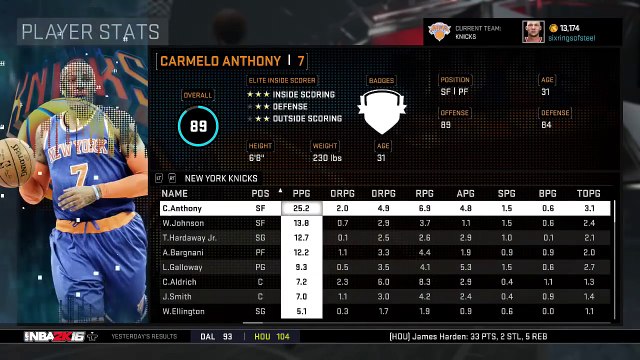 NBA 2K16 MY LEAGUE: REBUILDING THE 14 15 NY KNICKS BEN SIMMONS? JAHLIL OKAFOR?