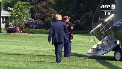 Trump sai de férias