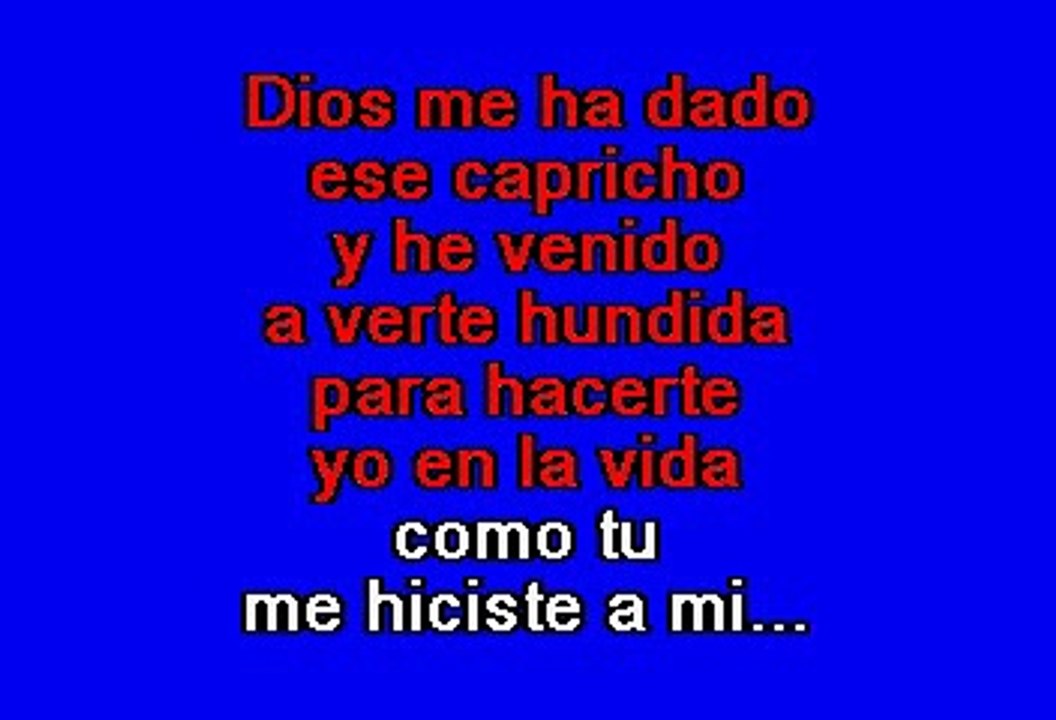 Jose Alfredo Jimenez - Cuando El Destino (Karaoke)