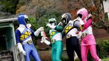 POWER RANGER DINO FORCE BRAVE 6 RANGERS FIGHT TOGETHER WITH ROLE CALL（FROM BRAVE 10）