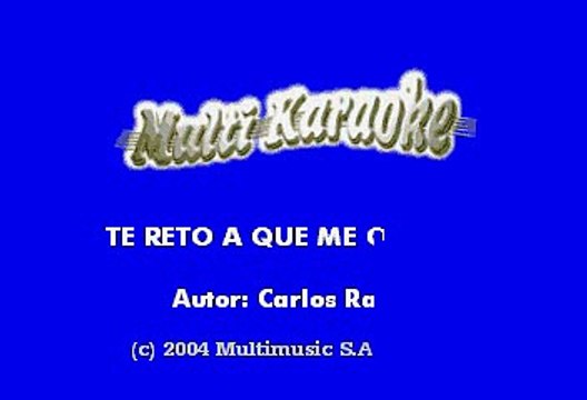 Julio Preciado - Te Reto A Que Me Olvides (Karaoke)