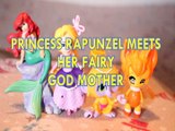 PRINCESS RAPUNZEL MEETS HER FAIRY GOD MOTHER LITTLE MERMAID TALA CERULEA  Toys BABY Videos, TANGLED , DISNEY PIXAR, SHIM