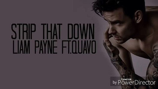 Official song (strip that down )lyrics - video Dailymotion