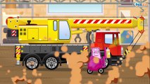 Drôle de Camion jaune! Rapide et Drôle - Jeu d'assemblage: Voitures de construction Pour Enfants