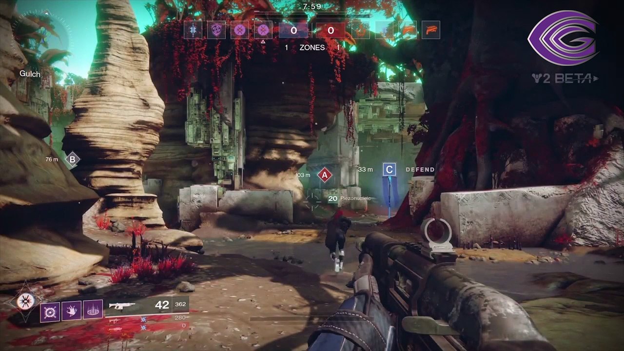 Destiny 2 Beta Quick Play PVP Control 1st Game with Clan mates. Fastest Mercy Rule in Beta ps4?