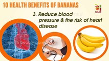 Top 10 Health Benefits of Bananas  Best Health Tips  Health and Beauty Care