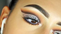 Dramatic Silver Glitter Cut Crease - Sofie Bella