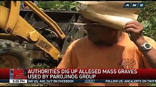 Police find mass graves allegedly used by Parojinogs