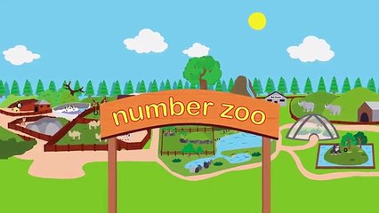 Learn Baby Animals with Number Zoo  Episode 1  Toddler Fun Learning