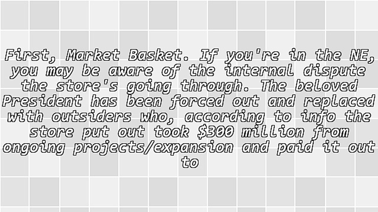 McDonald's Gets It Wrong While Market Basket Gets It Right