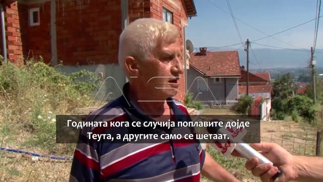 На тропски температури недостиг на вода во Тетово