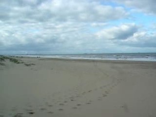 Plage hollandaise en octobre