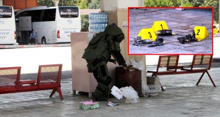 Gaziantep'te Otogar Çöplüğünden Roketatar ve Bomba Çıktı