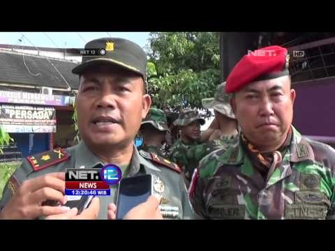 Pasukan TNI Bersihkan Sampah di Terminal Ciamis - NET12