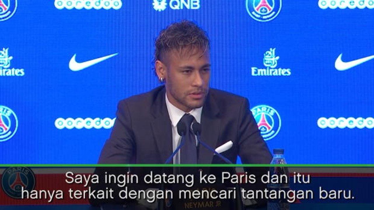 SEPAKBOLA: Ligue 1: Jadi Megabintang Bukan Alasan Saya Ke PSG - Neymar