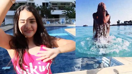 IMITANDO FOTOS TUMBLR NA PISCINA 3 - Muita Diversão !