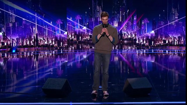 Daniel Ferguson- Impressionist Sings Maroon 5 Song As Several Characters - America's Got Talent 2017