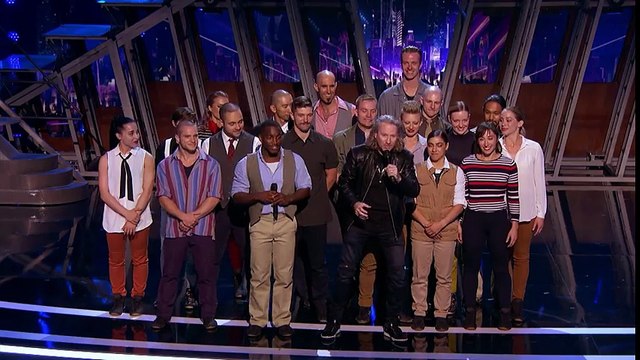 Diavolo- Dance Group Performs Epic Routine On A Train - America's Got Talent 2017
