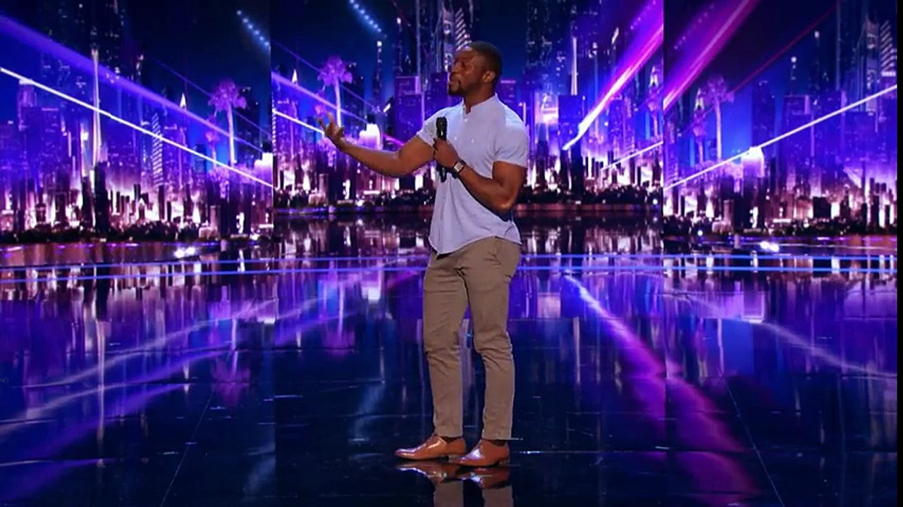 Preacher Lawson- Comedian Hilariously Describes Being Catfished Online - America's Got Talent 2017