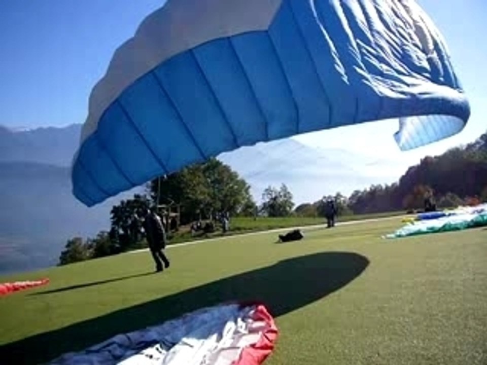 Décollage de Steph à Saint Hilaire